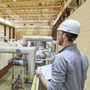 Engineer performing Nuclear Safety Analysis
