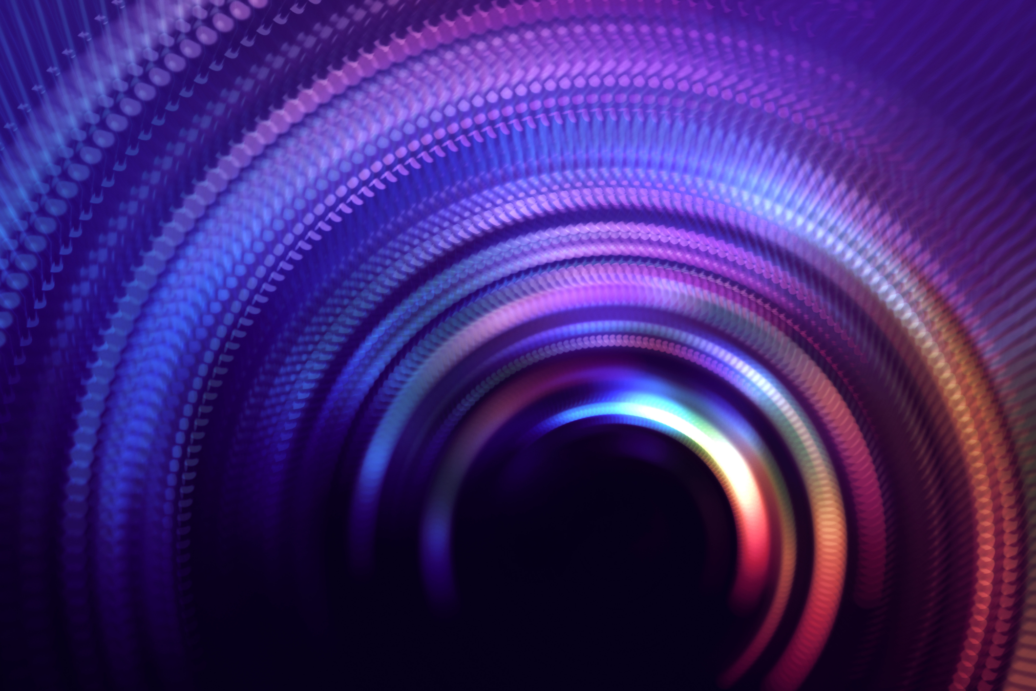 Neon Colorful Tunnel Door Abstract Speed Blurred Motion Rotor Long Exposure Swirl Spiral Circle Wave Pattern