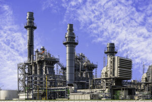 Gas turbine electric power plant industry